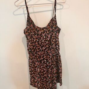 Stylish Clockhouse Floral Black Jumper – EU 40